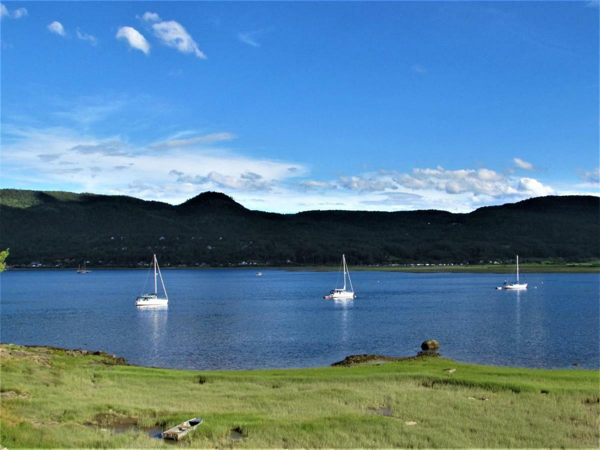 Апартаменты Panoramique Du Fjord Л'Анс-Сен-Жан Экстерьер фото